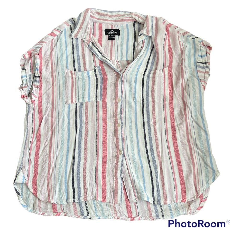 NWOT • Jordache Striped Top